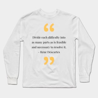 philosophy quotes Long Sleeve T-Shirt